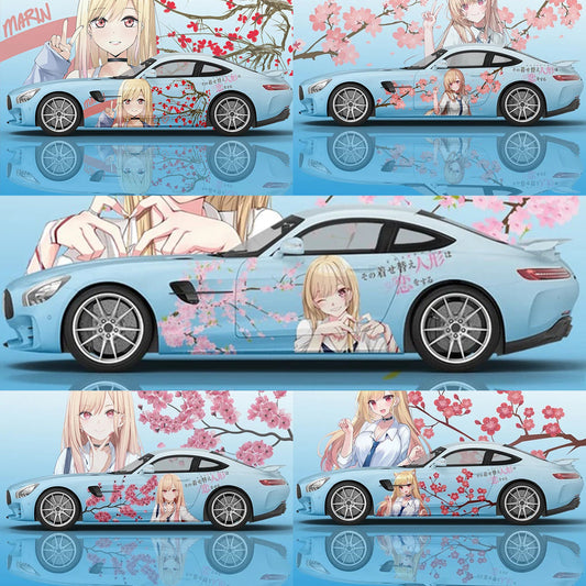 My Dress-Up Darling Universal Car Livery Itasha Anime Car Wrap-StreetSamuraiz