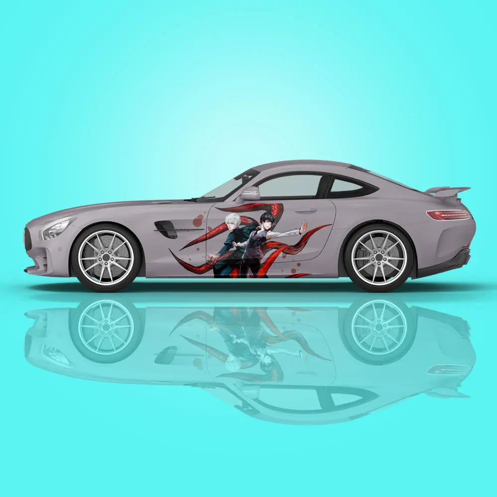 Itasha Naruto Car Itachi Car Wrap Anime Car Wrap JDM Livery Universal-StreetSamuraiz