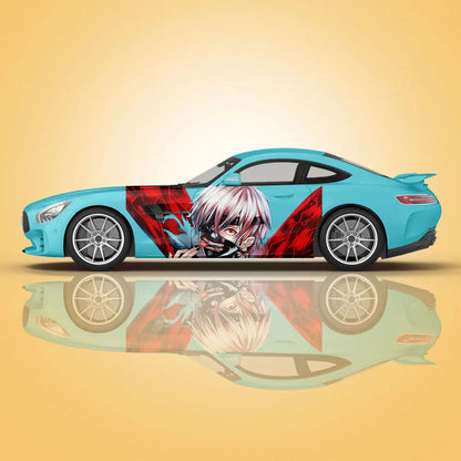 Itasha Naruto Car Itachi Car Wrap Anime Car Wrap JDM Livery Universal-StreetSamuraiz