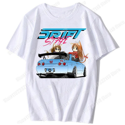 Drift Shirt JDM T Shirt Car Shirt Car Clothing Racing T Shirts-StreetSamuraiz