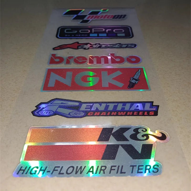 JDM Car Stickers Racing Stickers NGK, Gopro, K&N, Brembo Car Racing Stickers-StreetSamuraiz