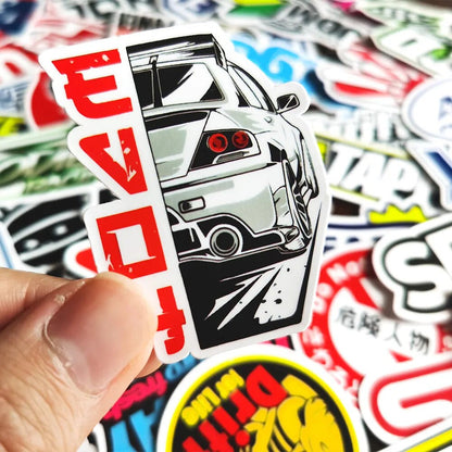 Sticker Bomb JDM Car Stickers 100 Stickers-StreetSamuraiz