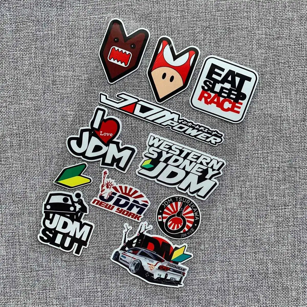 JDM Sticker Pack, Motorcycle Decals, Drift Stickers-StreetSamuraiz