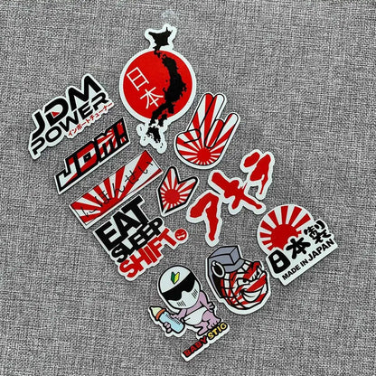 JDM Sticker Pack, Motorcycle Decals, Drift Stickers-StreetSamuraiz