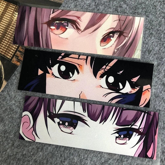 Anime Decal Anime Eye Stickers Anime Decals Car-StreetSamuraiz